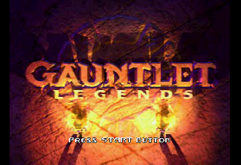 Gauntlet Legends Title Screen